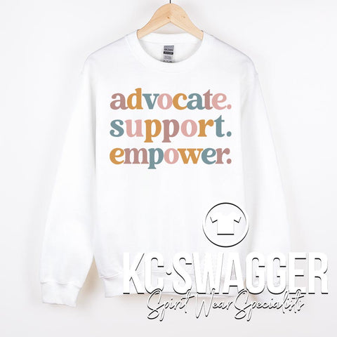 ISD MENTAL HEALTH WHITE SWEATSHIRT