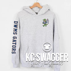 DWMS GATORS ASH GILDAN HOODIE