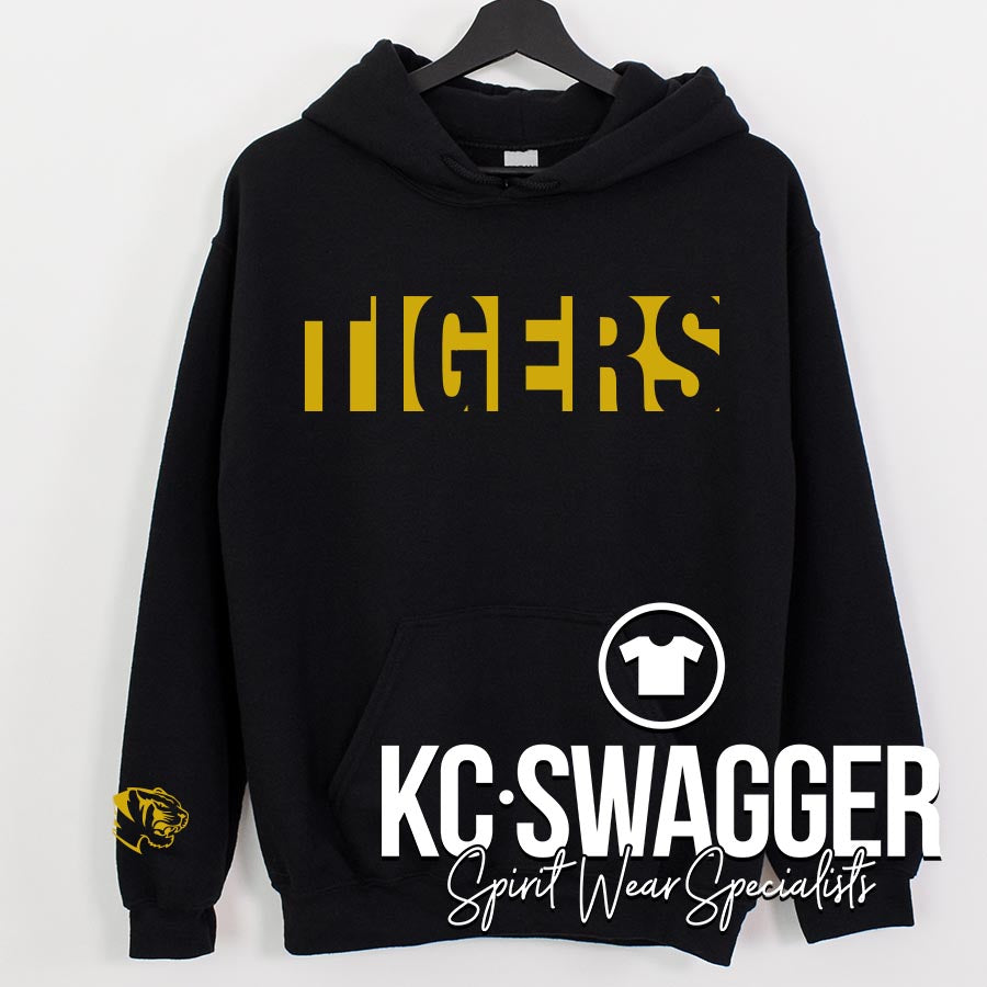 PLMS TIGERS BLACK PORT AND CO HOODIE