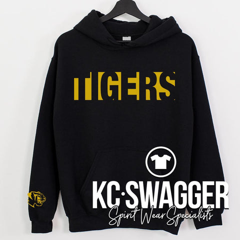 PLMS TIGERS BLACK PORT AND CO HOODIE