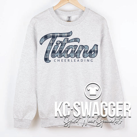 LSW CHEER ASH PORT AND CO SWEATSHIRT