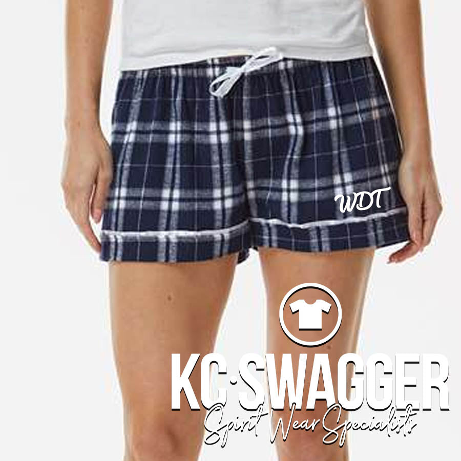 LSWDT NAVY PLAID BOXERCRAFT FLANNEL SHORTS