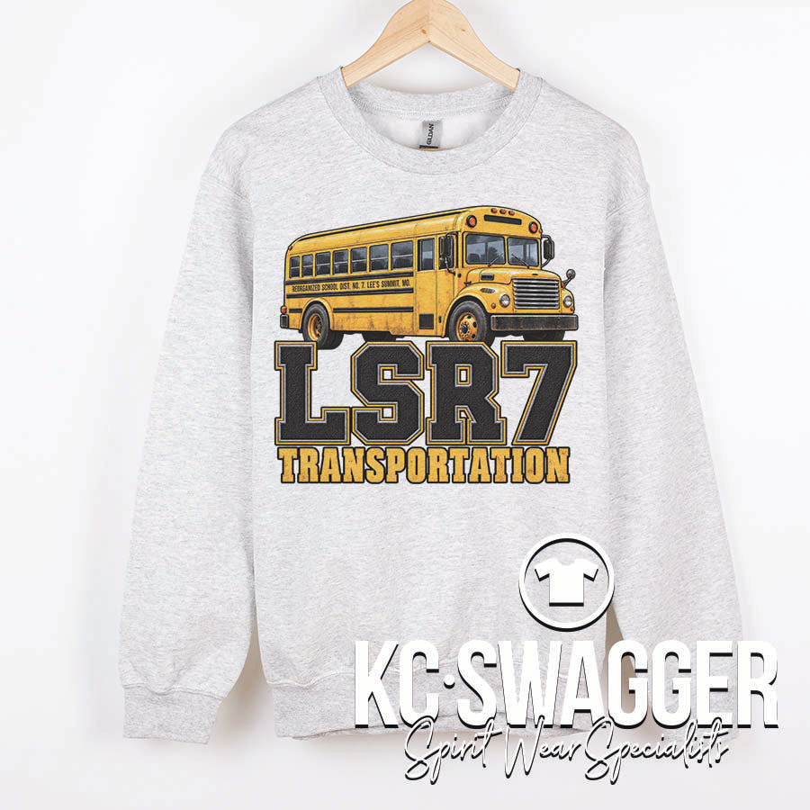 LSR7 TRANSPORTATION ASH PORT AND CO SWEATSHIRT