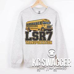 LSR7 TRANSPORTATION ASH PORT AND CO SWEATSHIRT