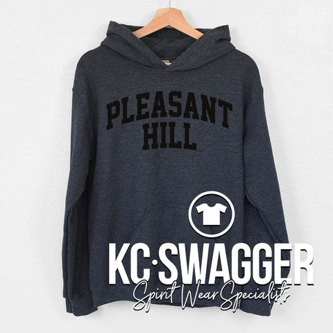PH ROOSTERS HEATHER CHARCOAL HOODIE