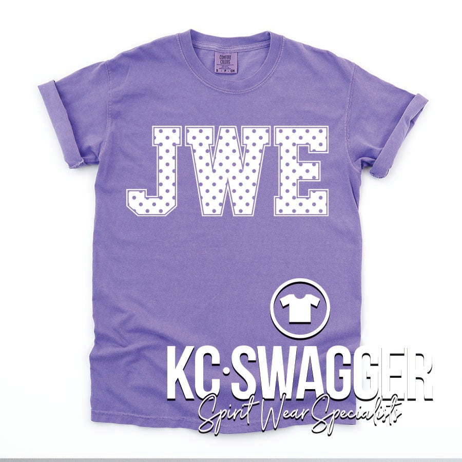 JWE WARRIORS VIOLET COMFORT COLORS TEE