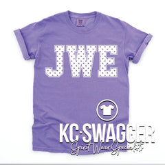 JWE WARRIORS VIOLET COMFORT COLORS TEE