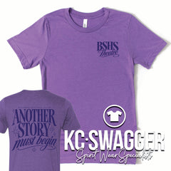BSHS THEATRE HEATHER PURPLE BELLA CANVAS TEE
