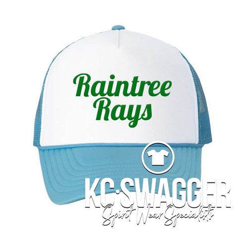 RAINTREE RAYS FOAM TRUCKER HAT (SNAP-BACK)