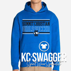 SCA GIRLS SOCCER COBALT LANE SEVEN OVERSIZED HOODIE