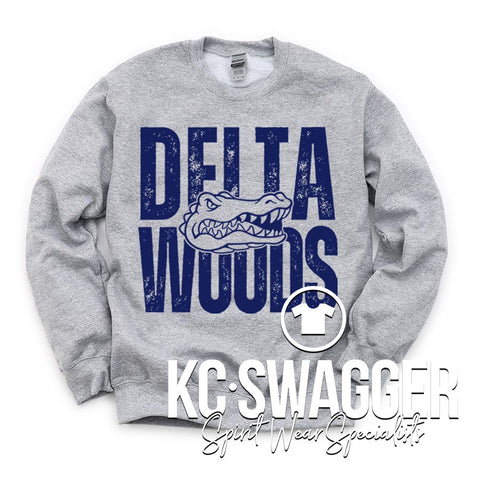DWMS GATORS SPORT GRAY SWEATSHIRT