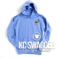 HGE HAWKS CO BLUE GILDAN HOODIE