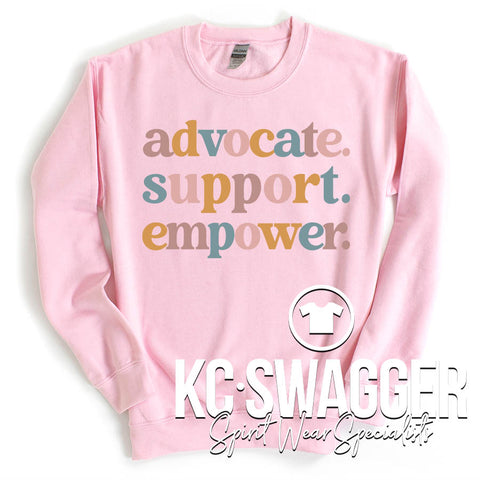 ISD MENTAL HEALTH PINK SWEATSHIRT