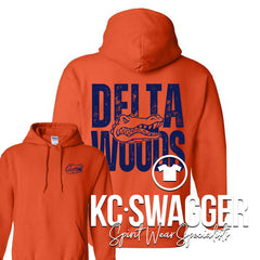 DWMS GATORS ORANGE HOODIE