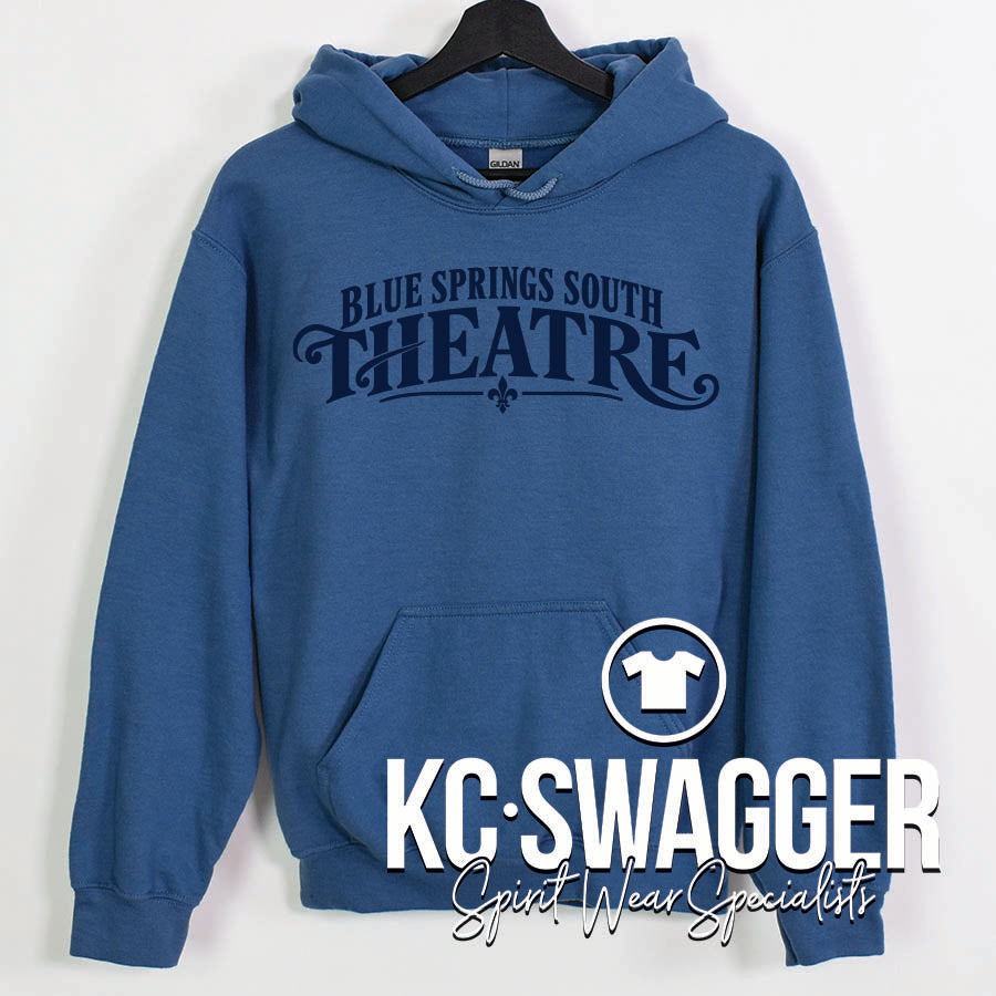 BSSHS THEATRE INDIGO BLUE GILDAN HOODIE