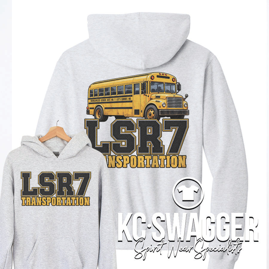 LSR7 TRANSPORTATION ASH PORT AND CO HOODIE