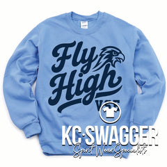 VSE FALCONS CAROLINA BLUE GILDAN SWEATSHIRT