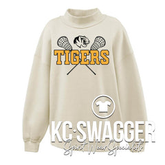 LSHS GIRLS LACROSSE VANILLA PENNANT MOCKNECK FLEECE