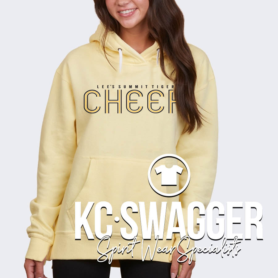LSHS CHEER BUTTER LADIES ENZA PULLOVER HOODIE