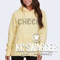 LSHS CHEER BUTTER LADIES ENZA PULLOVER HOODIE