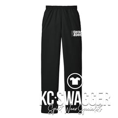 LSHS GIRLS SWIM AND DIVE BLACK PORT AND CO SWEATPANTS