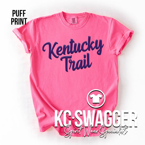 KTE PIRATES NEON PINK COMFORT COLORS TEE