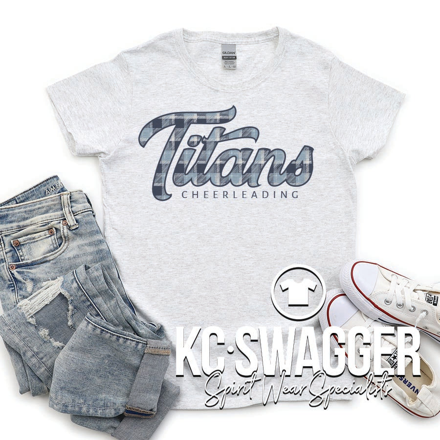 LSW CHEER ASH NEXT LEVEL TRI-BLEND TEE