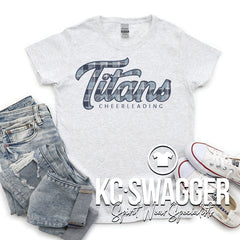 LSW CHEER ASH NEXT LEVEL TRI-BLEND TEE