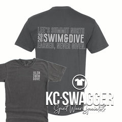 LSN BOYS SWIM AND DIVE PEPPER COMFORT COLORS TEE