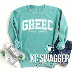 PARENTS AS TEACHERS SEAFOAM COMFORT COLORS SWEATSHIRT