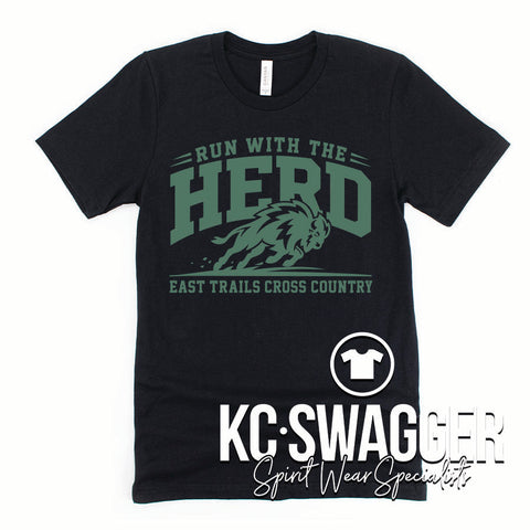 ETMS XC BLACK BELLA CANVAS TEE