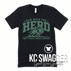 ETMS XC BLACK BELLA CANVAS TEE