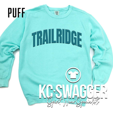 TRE TIMBERWOLVES SCUBA BLUE JERZEES SWEATSHIRT