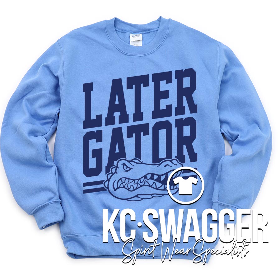 DWMS GATORS CAROLINA BLUE GILDAN SWEATSHIRT