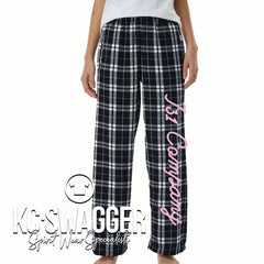 J31 DANCE BLACK BOXERCRAFT FLANNEL PANTS