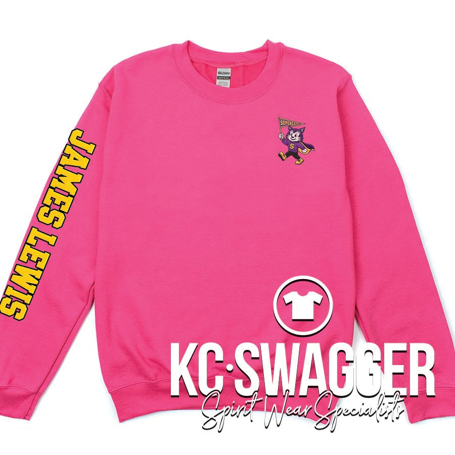 JLE SUPERCATS HELCONIA GILDAN SWEATSHIRT