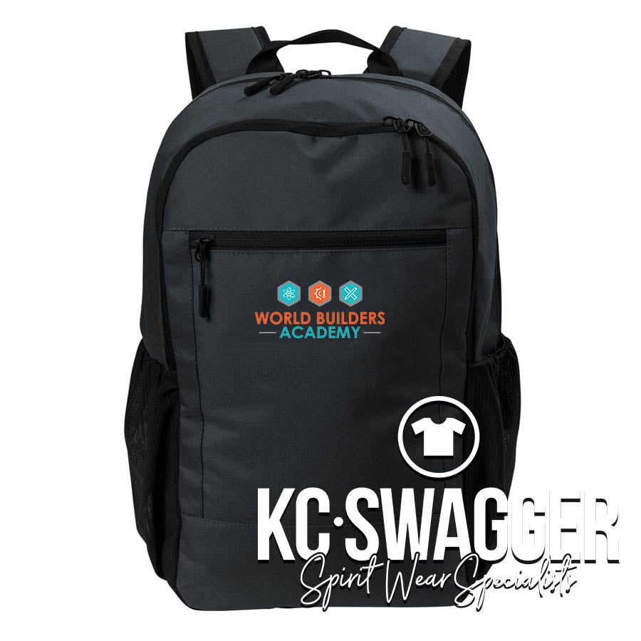 WORLD BUILDERS ACADEMY SMOKE PORT AUTHORITY DAILY COMMUTE BACKPACK