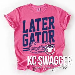 DWMS GATORS CRUNCHBERRY COMFORT COLORS TEE