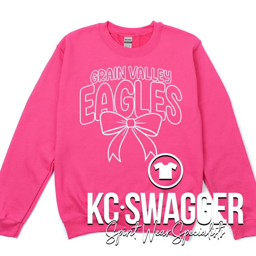 GVME EAGLES SANGRIA PORT AND CO SWEATSHIRT