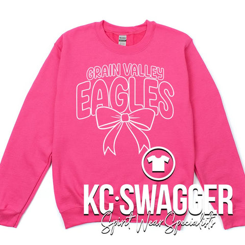 GVME EAGLES SANGRIA PORT AND CO SWEATSHIRT
