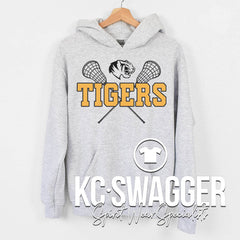 LSHS GIRLS LACROSSE ASH GILDAN HOODIE