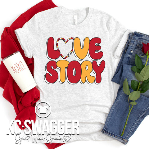 LOVE STORY ASH TEE KCSWAG
