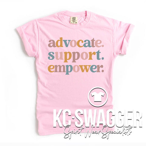 ISD MENTAL HEALTH BLOSSOM COMFORT COLORS TEE