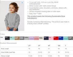 WORLD BUILDERS ACADEMY CHILL LAT ELEVATED FLEECE SWEATSHIRT