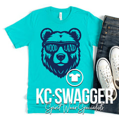 WLE BEARS TEAL TEE