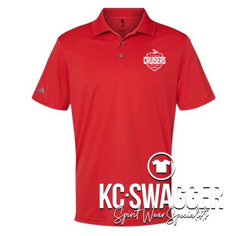 LAKEWOOD CRUISERS RED POLO (adult only)