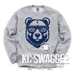 WLE BEARS SPORT GRAY SWEATSHIRT