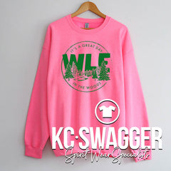 WLE BEARS NEON PINK SWEATSHIRT