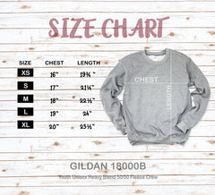 LSWDT LIGHT BLUE GILDAN SWEATSHIRT