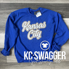 KC BLUE PUFF AND GLITTER KCSWAG (ADULT ONLY)